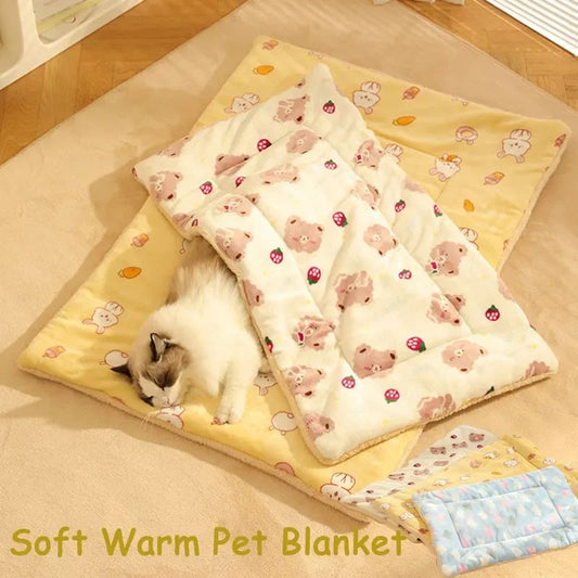 Autumn And Winter Dog Litter Blankets Ideal For Keeping Your Pet