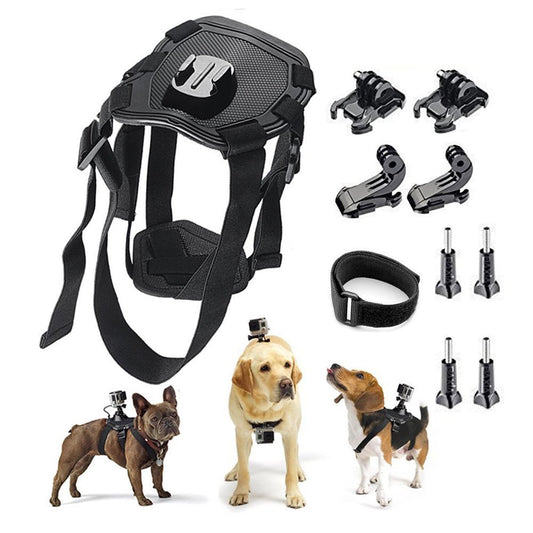 Dog Harness Chest Strap Camera Accessory For Dualuse Back On