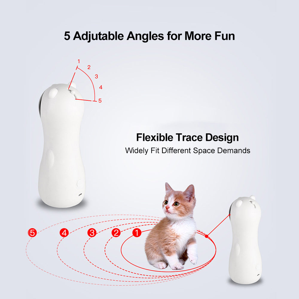 Automatic Laser Cat Toy Bear LED Red