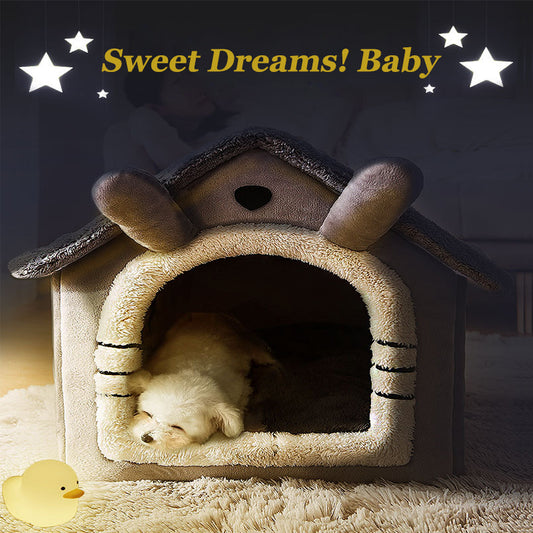 Pet Bed Small Dog Teddy Cat Litter Four Seasons Universal House