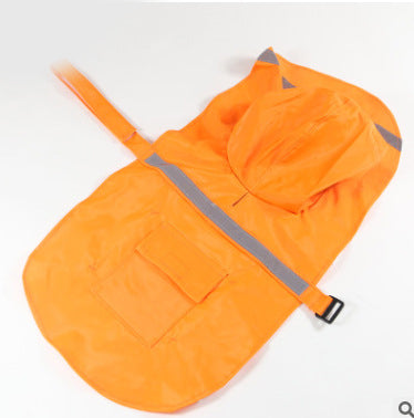 Pet Raincoat Dog Labrador Golden Retriever Large And Medium-sized