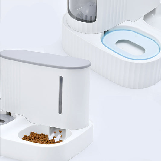 Cat Automatic Drinking Fountain Feeder Integrated Water Pet Supplies
