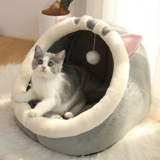 Villa Semi-enclosed Removable And Washable Cat House