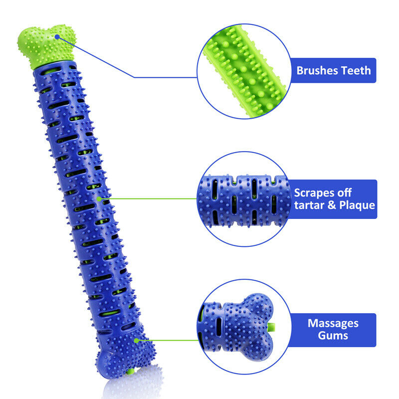 Dog Chew Toys Toothbrush Pets Molar Tooth Cleaning Brushing Stick