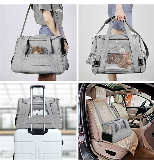 Portable Outdoor One Shoulder Diagonal Cross Pet Box
