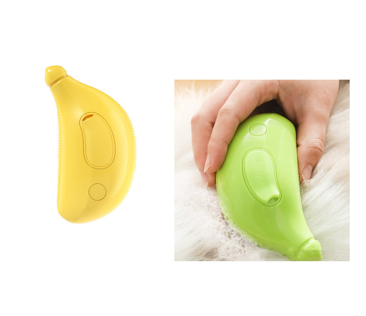 3-in-1 Pet Steam Brush Cat Dog Cleaning Steamy Spray Massage Beauty