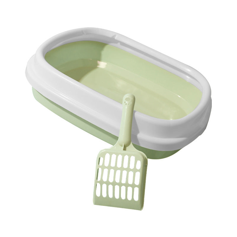 Pet Toilet Bedpan Training Plastic Sand Litter Box Cat Dog Tray