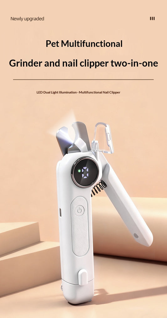 Dog Nail Clippers Pet Grinder