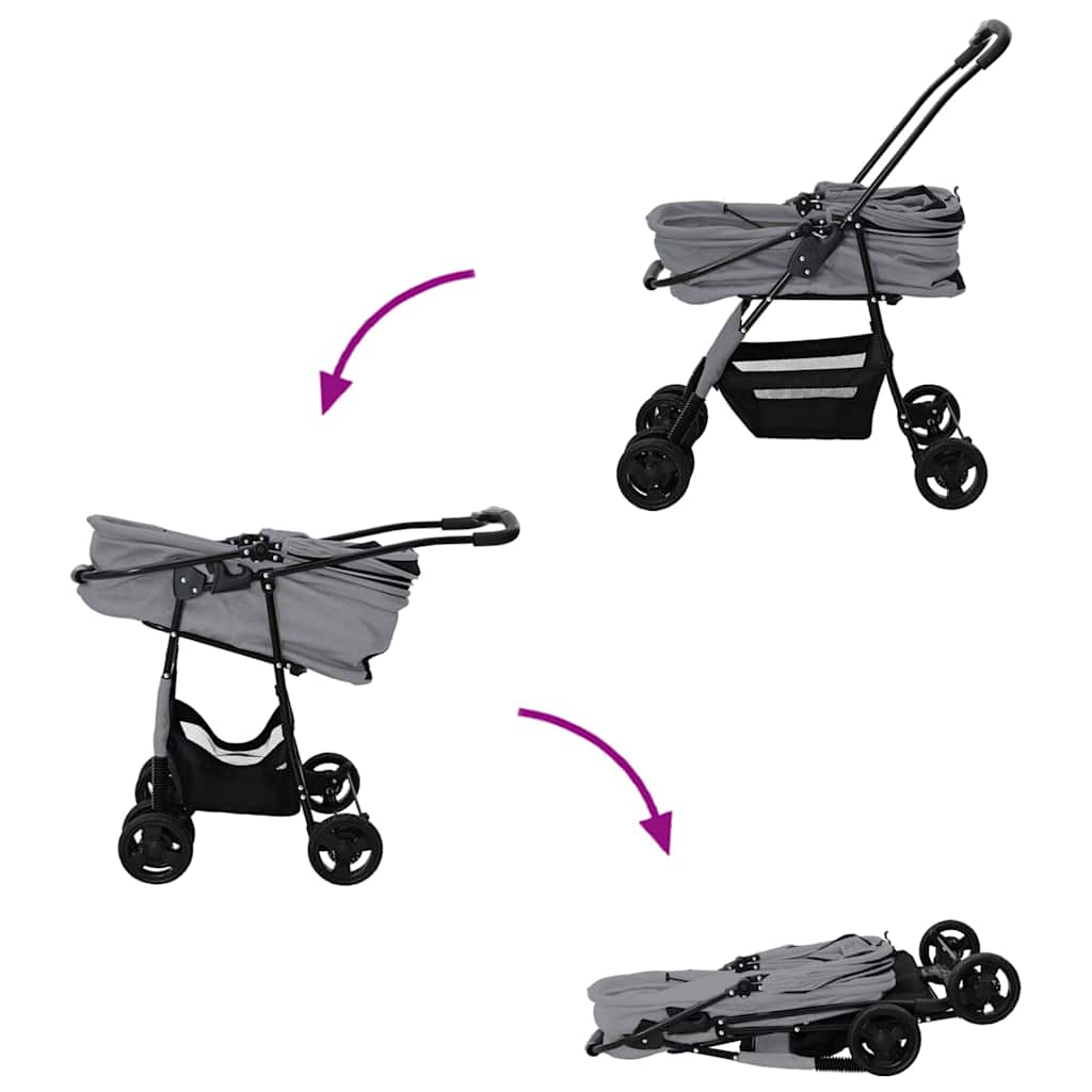 Foldable Pet Stroller 81 X 600d Oxford