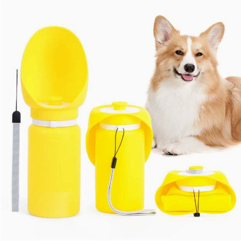 Folding Pet Outdoor Walking Mug Portable Travel Water Bottle Puppy