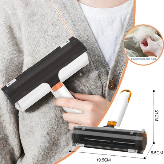 2-in-1 Pet Hair Removal Roller Multifunctional Portable Washable