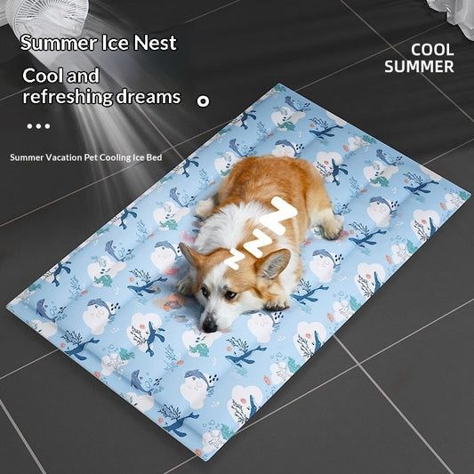 Pet Ice Pad Cooling Mat Summer Dog
