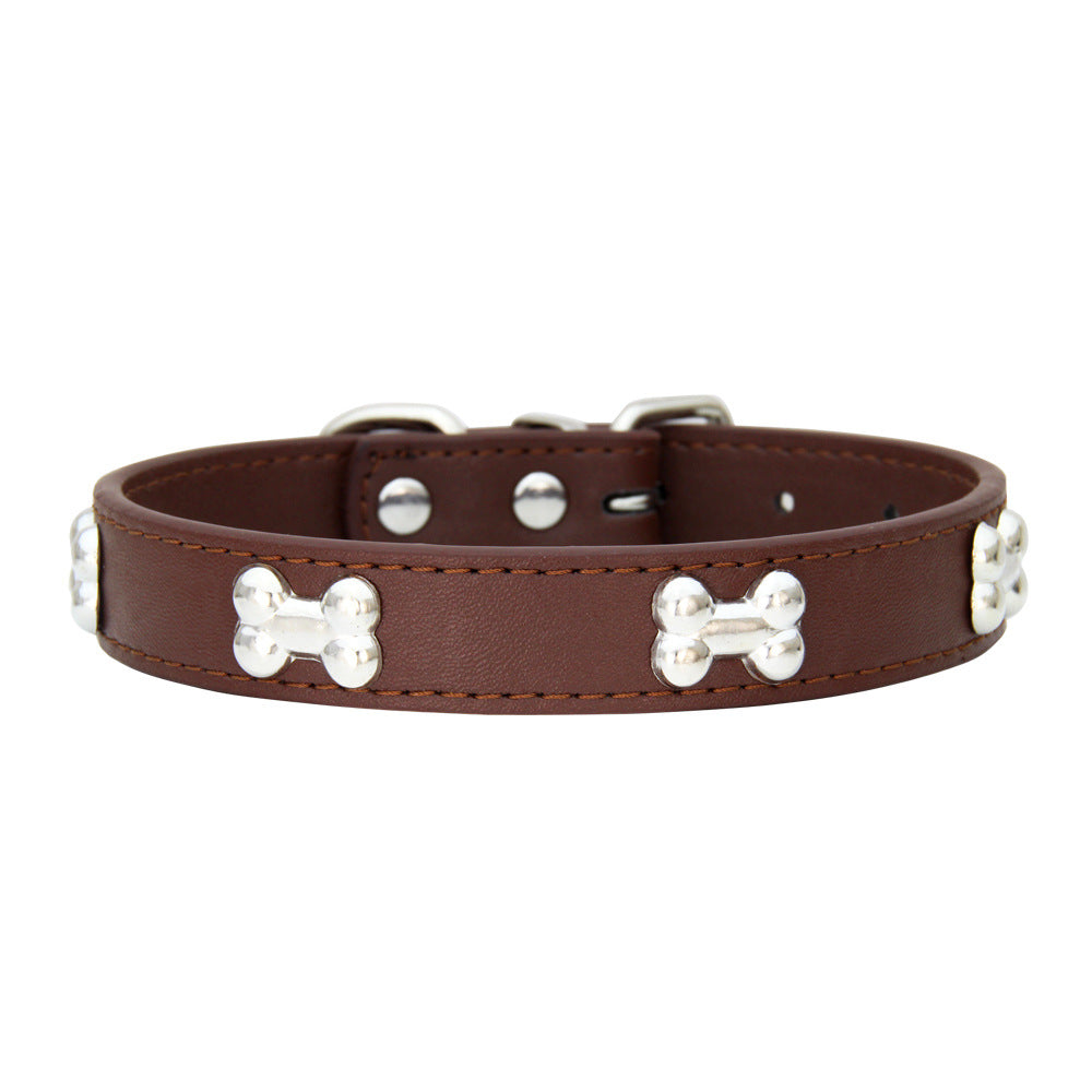 New Product Pet Supplies Collar Pu Leather Dog Leash Accessories