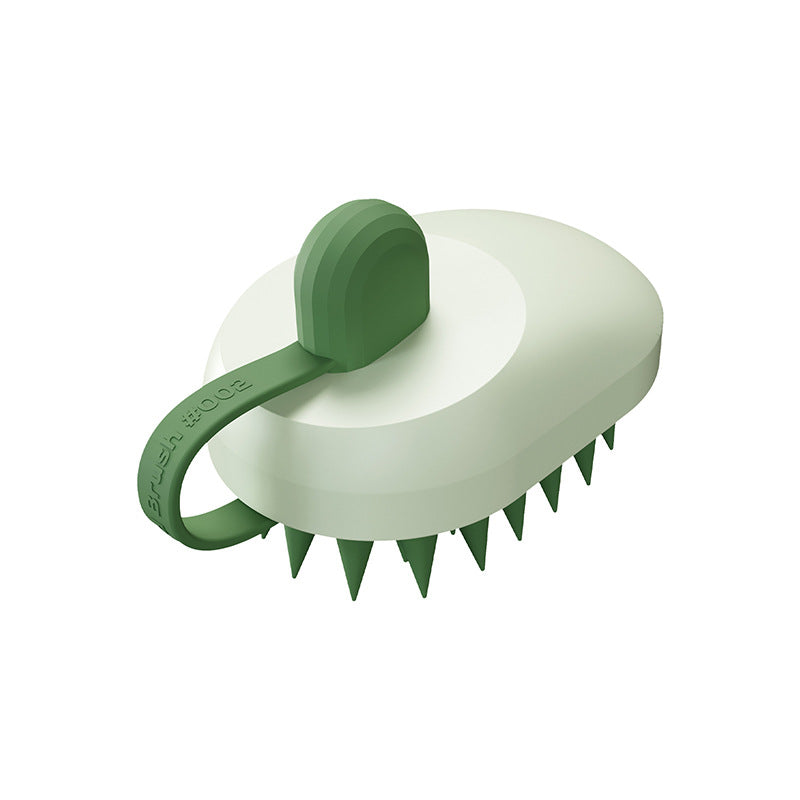 Soft Silicone Pets Hair Remover Comb Handheld Bath Shower Shampoo