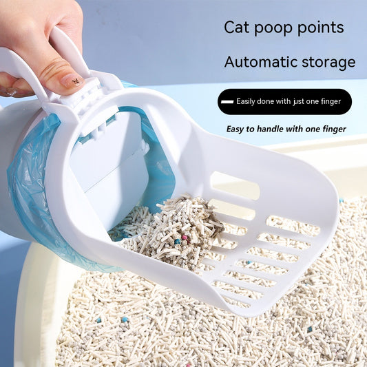 Upgrade Widen Cat Litter Shovel Scoop With Refill Bags Large Box