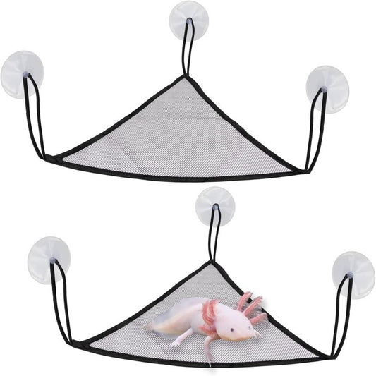 2-pack Pet And Reptile Hammock With 6 Suction Cups 1 Rope