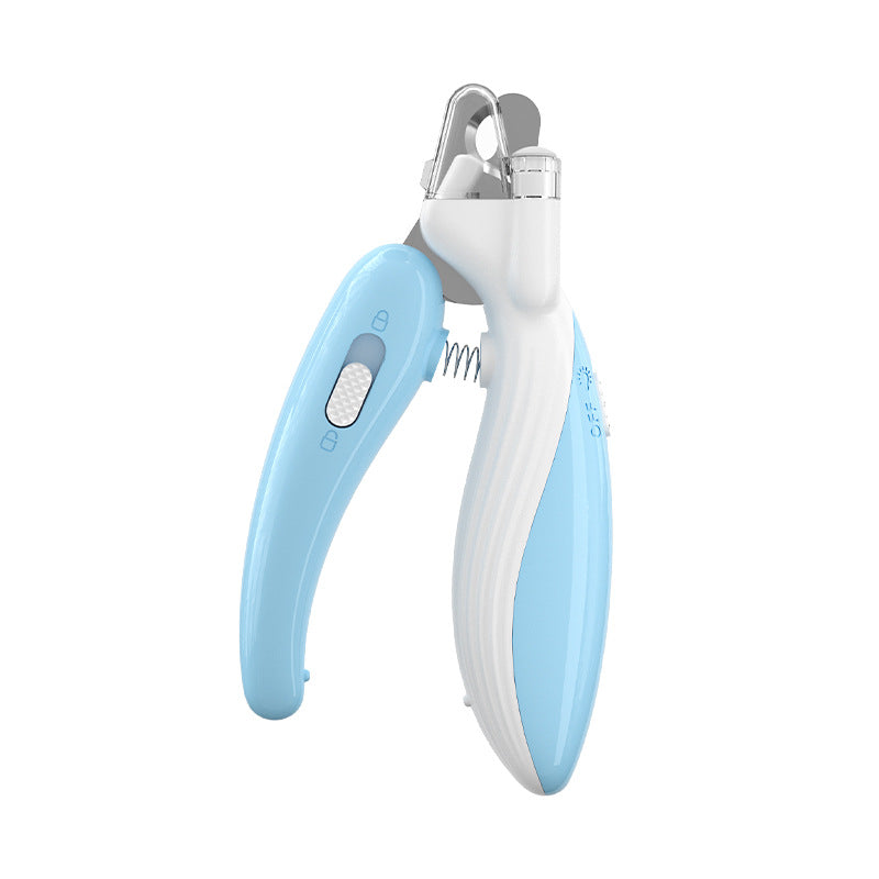 Pet Nail Clippers Dog Cat LED Electric Grinder Pet Supplies Light