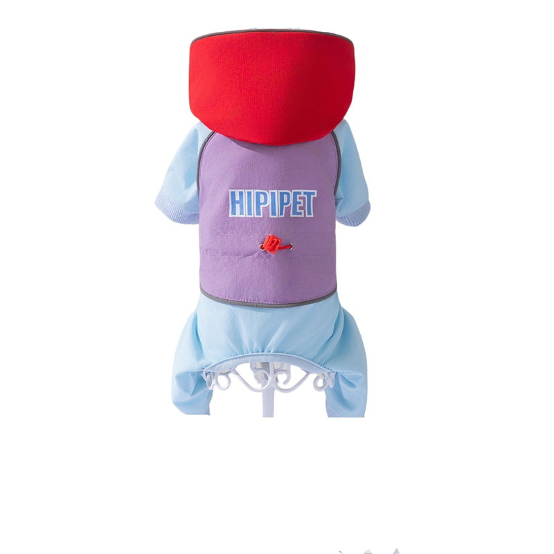 Waterproof 4-leg Dog Jumpsuit With Hood New Release Pet Outdoor