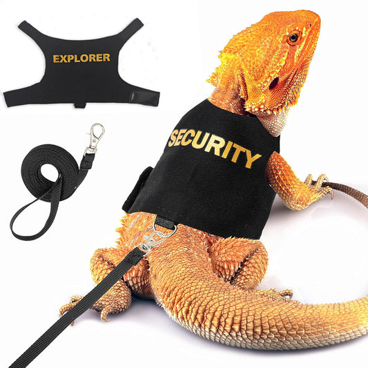 Lizard Leash Reptile Outdoor Chest And Back Harness