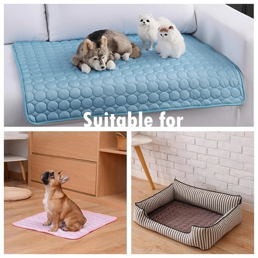 Dog Cooling Mat Summer Pets Cold Bed Extra Large For Small Big Dogs
