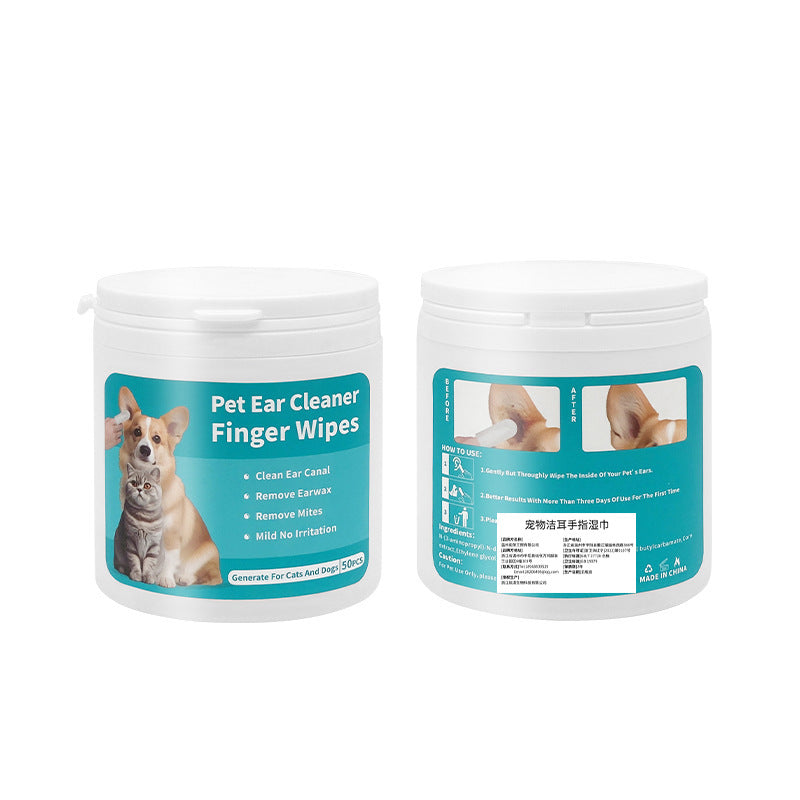 Pet Oral Care Finger Toothbrush Disposable Tartar Remover