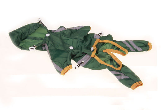 Pet Raincoat Dog One-layer Reflective Bar Warning