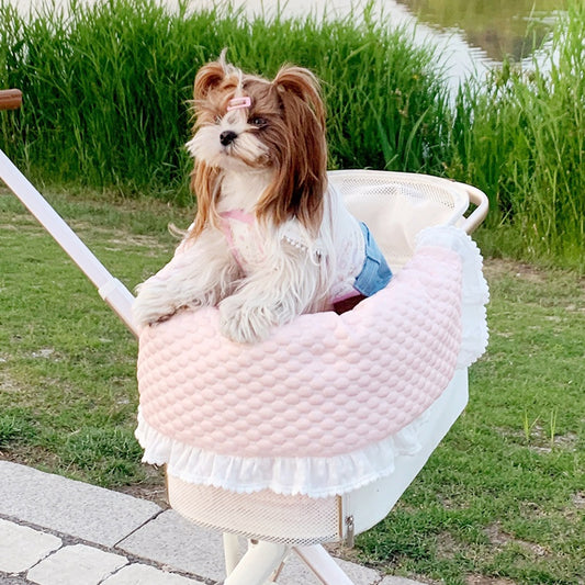Pet Stroller Anti-dirty Towel Cushion Pillow Pure Cotton