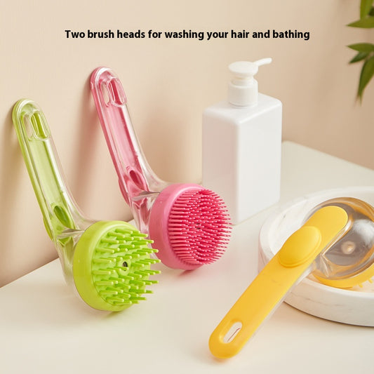 Dogs Cats Pets Brush Pet Bath Cleaning Brushes Long Handle Shower