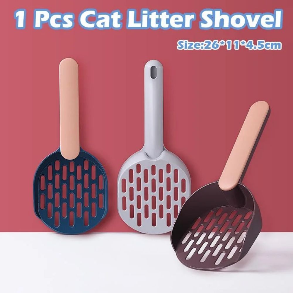 Cat Litter Shovel Plastic Cats Poop Scoop Pet Cleanning Tool Toilet