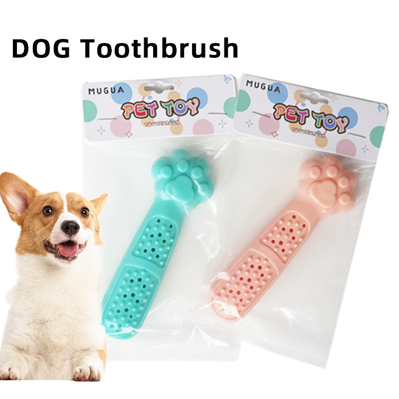 Toy Fish Cat Dog Toothbrush Teeth Cleaning Biting