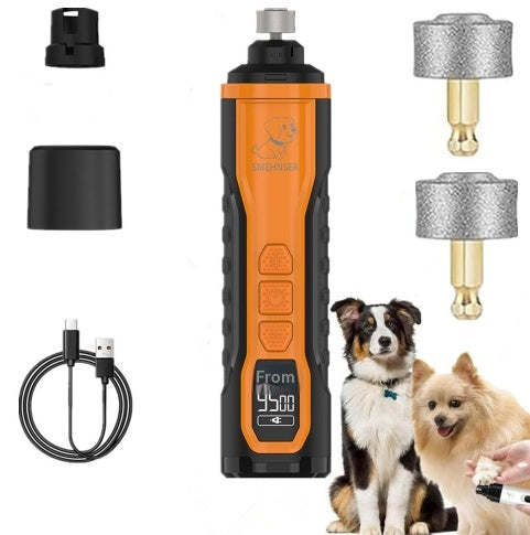 Pet Nail Grinder Cat And Dog Clipper With USB Charging