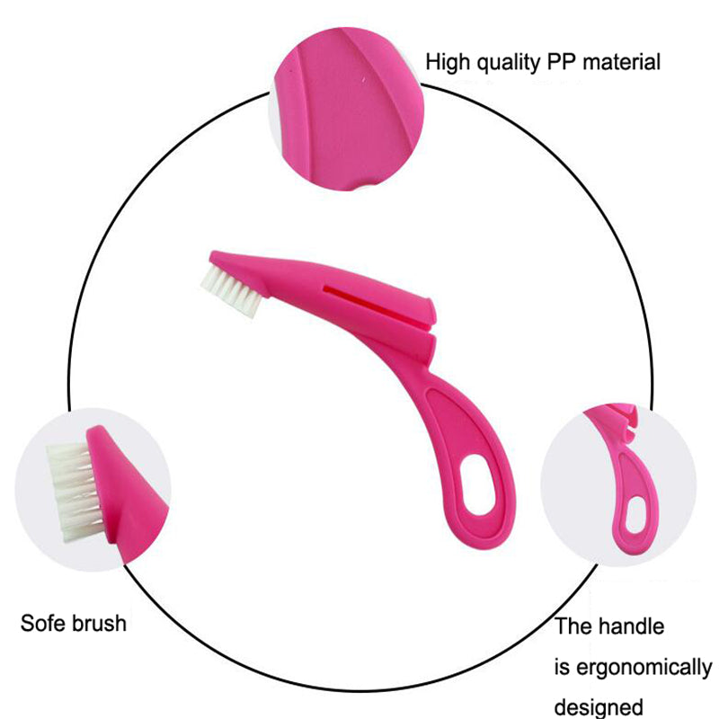 Pet Finger Toothbrush Teddy Dog Brush Bad Breath Tartar Teeth Tool
