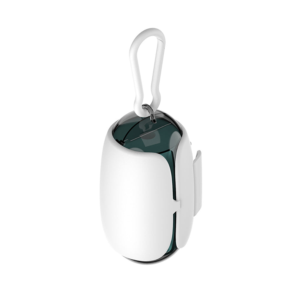 Dog Poop Bag Holder And Dispenser With Leash Attachment Pet