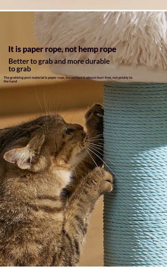 Mochi Cat Scratcher And Scratching Post Combo