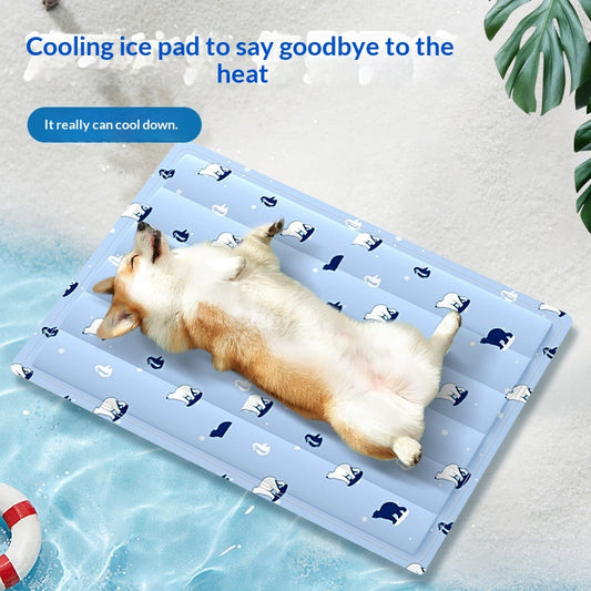 Summer Pet Cooling Mat Cat Sleeping Pad