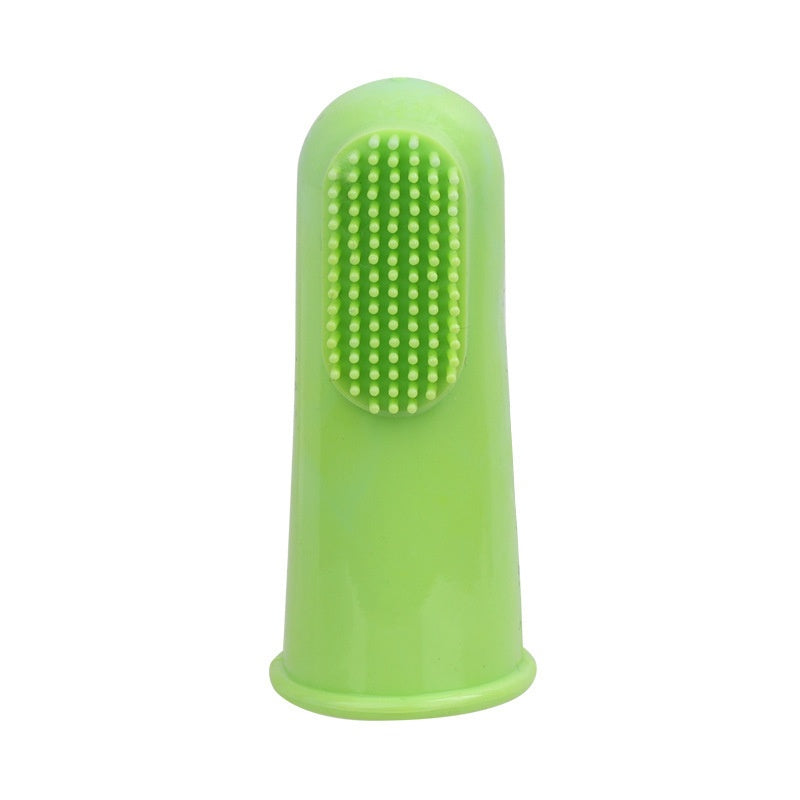 360-degree Pet Toothbrush Rubber Finger Cap