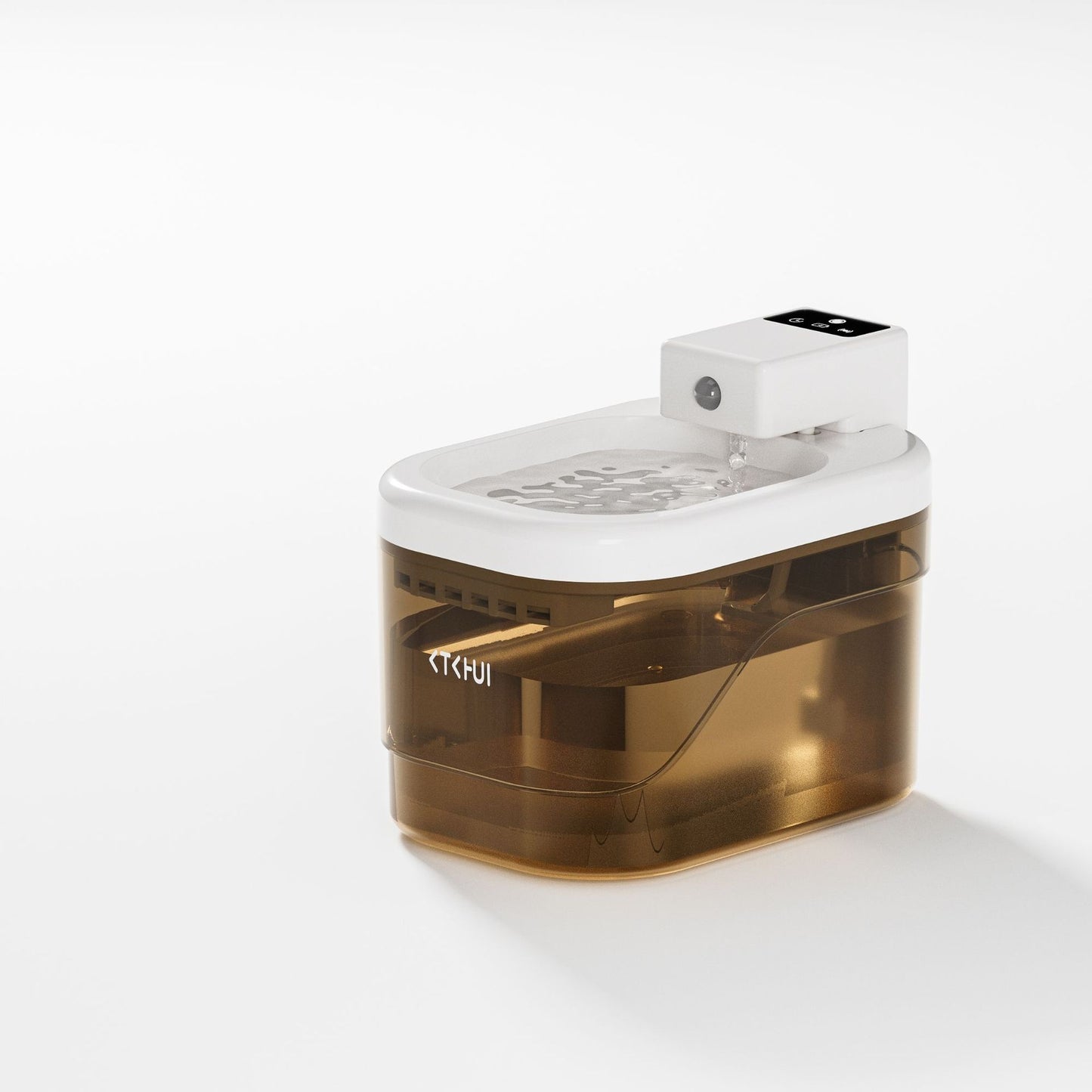 Cat Water Fountain With Smart Motion-sensing Dispensing And Quiet