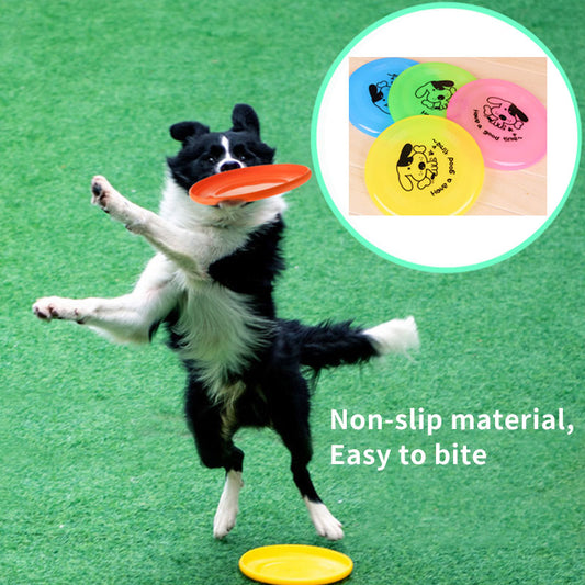 Silicone Flying Saucer Funny Pets Dog Cat Toy Game Discs Resistant