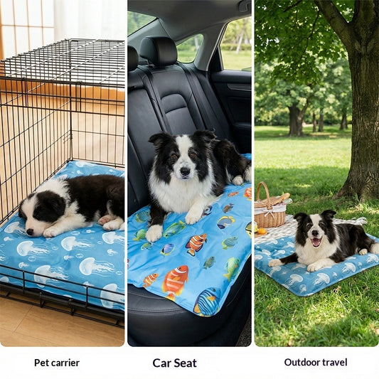 Summer Cooling Ice-silk Pet Mat