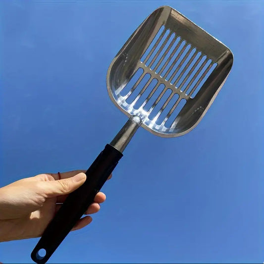 Pet-use Fine-hole Metal Cat Litter Scoop