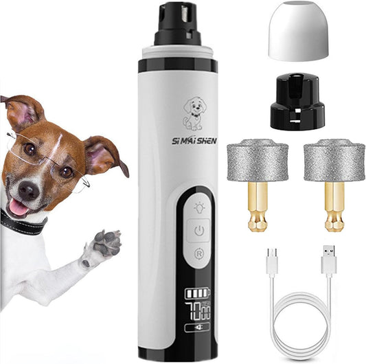 Pet Nail Grinder Highpower LED Dualightwith Bloodline Detection