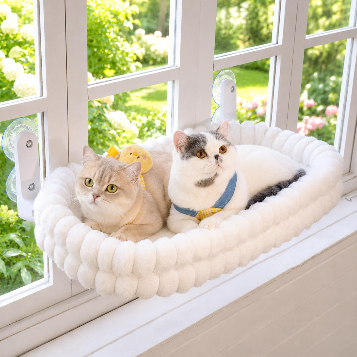 Cloud Cat Window Perch For Indoor Cats Hammock Bed Foldable