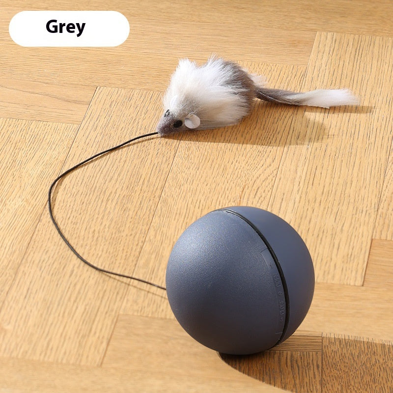 Cat Toys Mouse Teaser Ball Funny Moving Toy For Pets Dog Electric