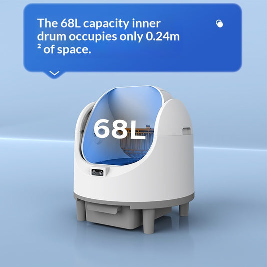 Fully Automatic Cat Litter Box With Large Space Intelligent Shovel