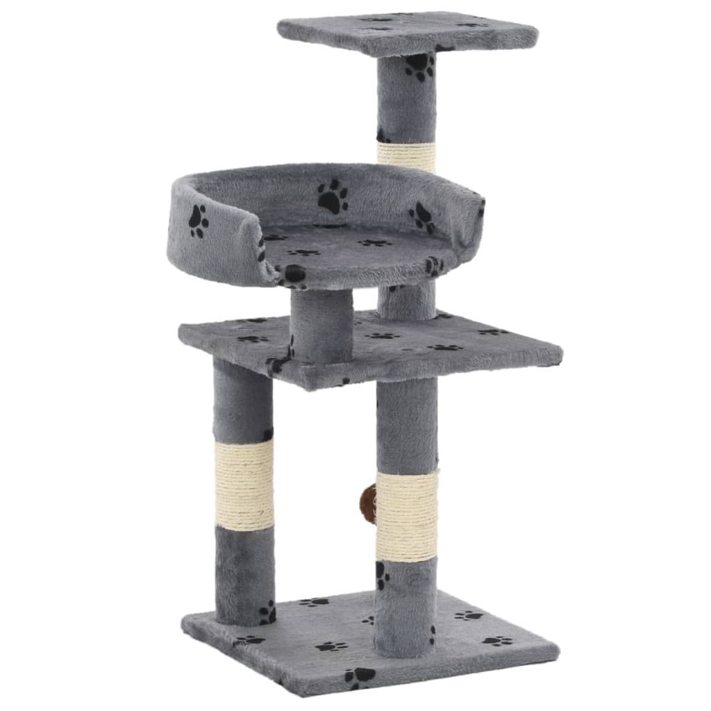 Cat Scratching Post With Sisal Columns 65 Cm