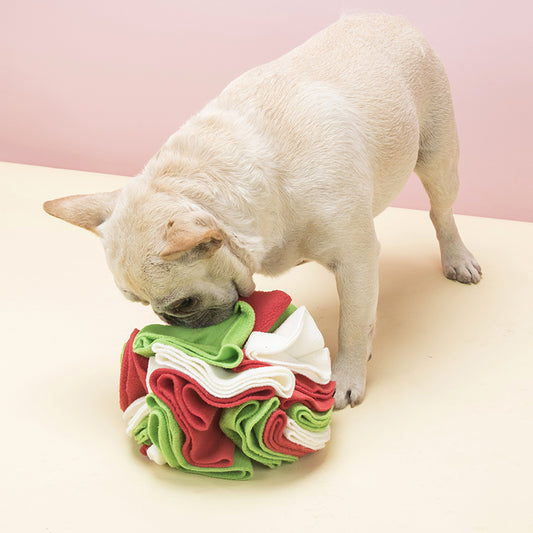 Dog Sniffing Training Blanket Snuffle Ball Mat Detachable Pads