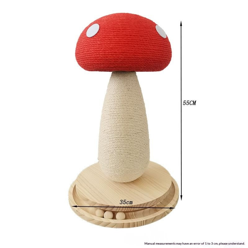 Wear-resistant Jute Rope No Shedding Mushroom-shaped Vertical