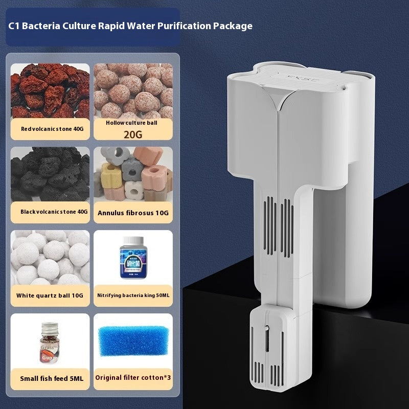 Crazy Water Plants Fish Tank Filter External Vat Three-in-one