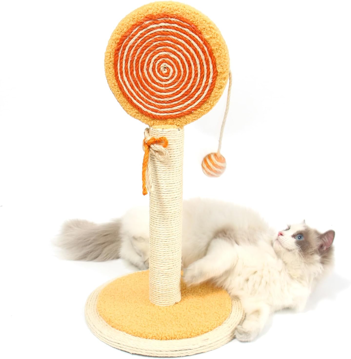 Cat Scratching Post Cute Kittens Scratch Posts With Hanging Ball