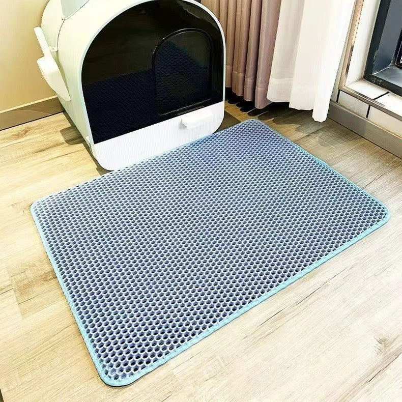 Double-layer Eva-filter Cat Litter Pad For Pets